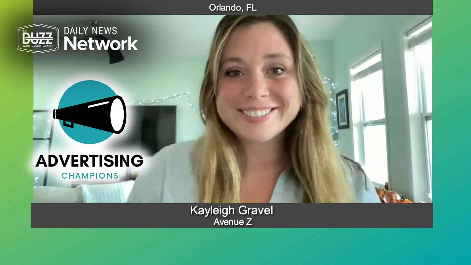 Advertising Champions with Kayleigh Gravel of Avenue Z